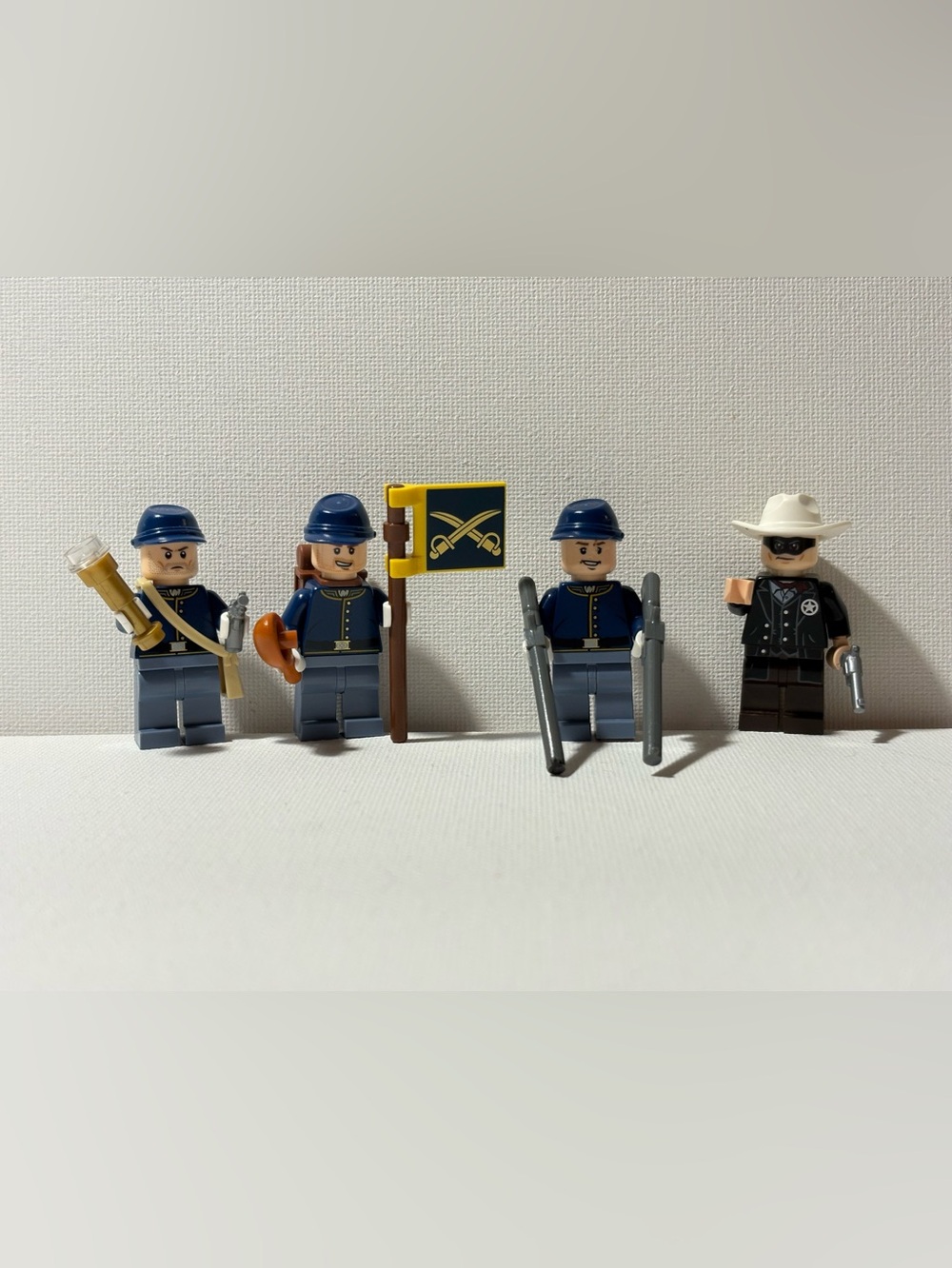 LEGO Minifigures Lone Ranger with Calvary and all shown Minifigure LEGOS